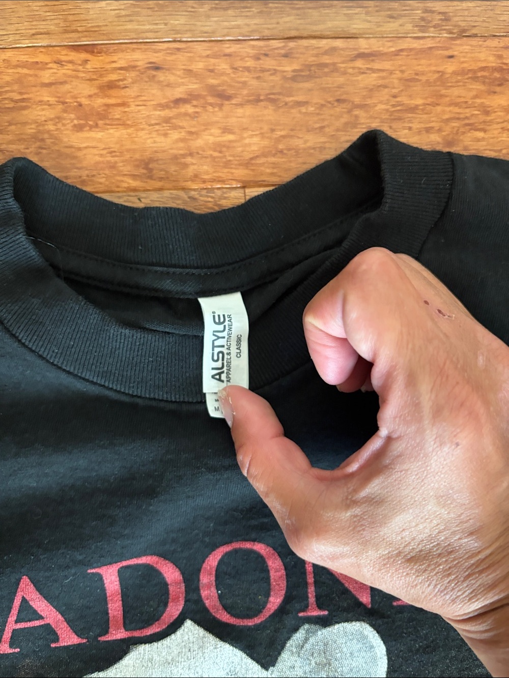 Madonna Madame X 2019 Tour Black Short Sleeve T Shirt Women’s Size Medium - Picture 3 of 4